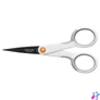 Kép 2/5 - Olló, általános, tapadásmentes, 13 cm, FISKARS "MicroTip Titanium", fehér