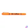 Kép 2/3 - Szövegkiemelő, 1,0/4,0 mm, kétvégű, FLEXOFFICE "HL01", narancs