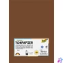 Kép 1/2 - Színes papír, A4, 130 g, 100 lap, FOLIA, csokoládébarna