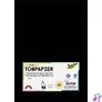 Kép 1/3 - Színes papír, A4, 130 g, 100 lap, FOLIA, fekete
