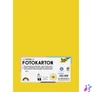 Kép 1/2 - Dekorkarton, 2 oldalas, A4, 300 g, 50 lap, FOLIA, aranysárga