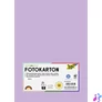 Kép 1/2 - Dekorkarton, 2 oldalas, A4, 300 g, 50 lap, FOLIA, halvány orgonalila