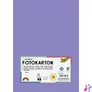 Kép 1/2 - Dekorkarton, 2 oldalas, A4, 300 g, 50 lap, FOLIA, ibolyakék