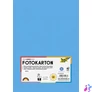 Kép 1/2 - Dekorkarton, 2 oldalas, A4, 300 g, 50 lap, FOLIA, óceánkék
