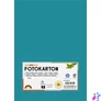 Kép 1/2 - Dekorkarton, 2 oldalas, A4, 300 g, 50 lap, FOLIA, türkiz