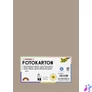 Kép 1/2 - Dekorkarton, 2 oldalas, A4, 300 g, 50 lap, FOLIA, cappuccino