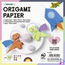 Kép 1/4 - Origami papír, 15x15 cm, 70 g, 100 lap, FOLIA, vegyes színek