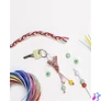 Kép 3/8 - Kreatív drót, műanyag bevonatos, 100 cm, FOLIA "Metallic Mix", 50 különböző metál szín