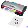 Kép 1/8 - Laminálógép, A4, 75-125 mikron, GBC "250 Office"