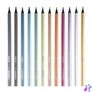 Kép 3/5 - Színes ceruza készlet, háromszögletű, KORES "Kolores Style Metallic", 12 metál szín