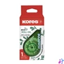 Kép 2/2 - Hibajavító roller, 4,2 mm x 15 m, KORES "ECO Roll On", zöld