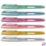 Kép 2/3 - Szövegkiemelő készlet, 3-5 mm, KORES "Glitter", 6 különböző csillámos szín