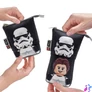 Kép 2/2 - Tolltartó, cipzáras, pop-up, LEGO "Star Wars Stormtrooper/Han Solo", fekete-mintás