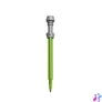 Kép 1/3 - Zseléstoll, 0,7 mm, fénykard, LEGO "Star Wars", lime