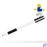 Kép 3/3 - Zseléstoll, 0,7 mm, kupakos, mini figurával, LEGO, fekete