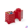 Kép 2/3 - Tárolódoboz, szögletes, LEGO, piros