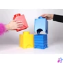 Kép 3/3 - Tárolódoboz, szögletes, LEGO, piros