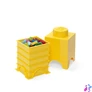 Kép 2/8 - Tárolódoboz, szögletes, LEGO, sárga