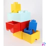 Kép 3/8 - Tárolódoboz, szögletes, LEGO, sárga