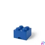 Kép 2/3 - Tárolódoboz, fiókos, LEGO "Brick", kék