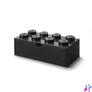 Kép 1/2 - Tárolódoboz íróasztalra, fiókos, LEGO "Brick 4x2", fekete