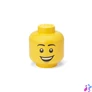 Kép 1/4 - Tárolódoboz, fej, kicsi, LEGO, Happy Boy