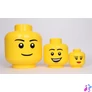 Kép 4/4 - Tárolódoboz, fej, kicsi, LEGO, Happy Boy