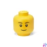 Kép 1/5 - Tárolódoboz, fej, nagy, LEGO, Boy