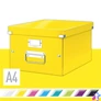 Kép 2/4 - Doboz, A4 méret, LEITZ "Click&Store", sárga