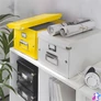 Kép 3/4 - Doboz, A4 méret, LEITZ "Click&Store", sárga