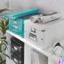 Kép 3/4 - Doboz, A4 méret, LEITZ "Click&Store", jégkék