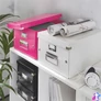 Kép 3/4 - Doboz, A4 méret, LEITZ "Click&Store", rózsaszín