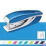 Kép 2/8 - Tűzőgép, mini, No. 10, 10 lap, fém, LEITZ "Nexxt Wow", kék