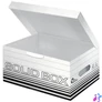 Kép 1/3 - Archiválódoboz, S méret, LEITZ "Solid", fehér