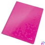 Kép 1/5 - Gyorsfűző, laminált karton, A4, LEITZ "Wow", rózsaszín
