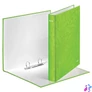 Kép 3/5 - Gyűrűs könyv, 2 gyűrű, D alakú, 40 mm, A4 Maxi, karton, LEITZ "Wow", zöld