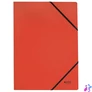 Kép 1/4 - Gumis mappa, karton, A4, LEITZ "Recycle", piros