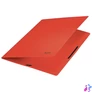 Kép 3/4 - Gumis mappa, karton, A4, LEITZ "Recycle", piros
