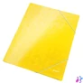 Kép 1/5 - Gumis mappa, 15 mm, karton, A4, LEITZ "Wow", sárga