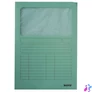 Kép 1/2 - Mappa, ablakos, karton, A4, LEITZ, világoszöld