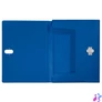 Kép 5/6 - Iratvédő mappa, 38 mm, PP, A4, LEITZ "Recycle", kék