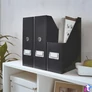 Kép 3/5 - Iratpapucs, PP/karton, 95 mm, LEITZ "Click&Store", fekete