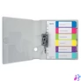 Kép 3/6 - Regiszter, műanyag, A4 Maxi, 1-6, LEITZ "Wow"