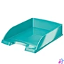 Kép 2/4 - Irattálca, műanyag, LEITZ "Wow", jégkék