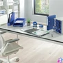 Kép 6/8 - Irattálca, műanyag, LEITZ "Plus", kék
