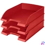 Kép 3/8 - Irattálca, műanyag, LEITZ "Plus", piros