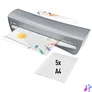 Kép 6/8 - Laminálógép, A4, 75-125 mikron, LEITZ "iLam Home Office", szürke