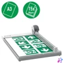 Kép 7/7 - Vágógép, görgős, A3, 15 lap, LEITZ "Precision Office"