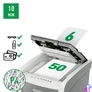Kép 6/10 - Iratmegsemmisítő, konfetti, 50 lap, LEITZ "IQ AutoFeed SmallOffice 50 P4 Pro"