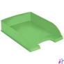 Kép 2/5 - Irattálca, műanyag, A4, LEITZ "Recycle", zöld
